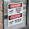 Signmission Hot Surface Sign, 7 in H x 5 in W, Vinyl Decal, Do Not Touch Hot Bilingual OS-2PACK-DS-D-57-VS-1177 - alternate 2